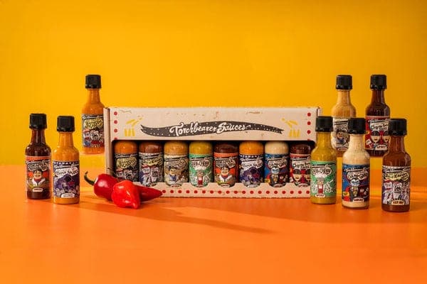 Torchbearer Sauces Best Sellers Mini Bottle Pack
